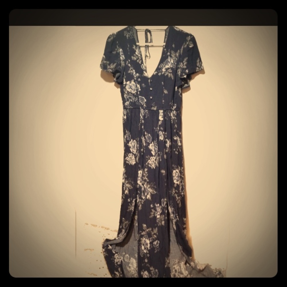 Blue Flower Dress